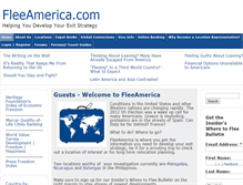 Tablet Screenshot of fleeamerica.com
